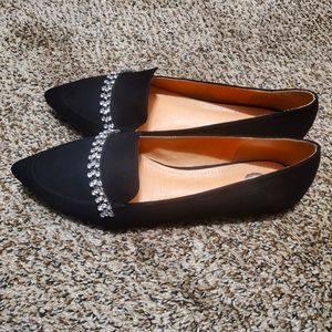 Women's Black Flats